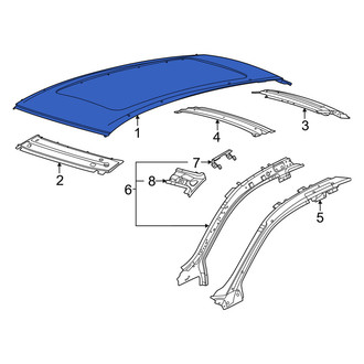 Porsche OE - Roof Panel