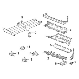 Porsche OE - Pillars, Rocker & Floor - Floor & Rails (BATTERY EV (EV/BEV))