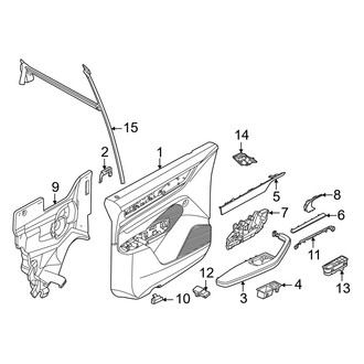 Porsche OE - Front Door - Interior Trim