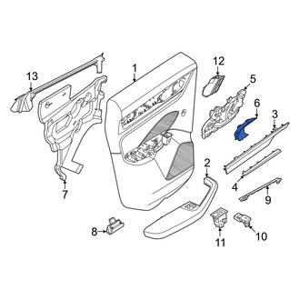 Porsche OE - Rear Right Outer Interior Door Handle Screw Cap