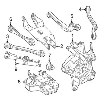 Porsche OE - Rear Suspension - Suspension Components (BATTERY EV (EV/BEV))