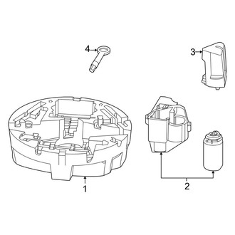 Porsche OE - Rear Body & Floor - Jack & Components (BATTERY EV (EV/BEV))