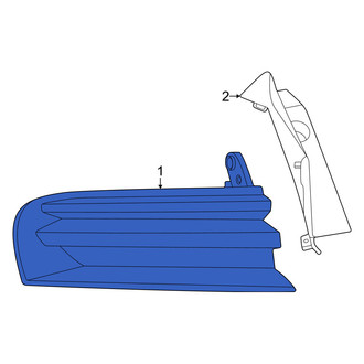 Porsche OE - Rear Left Tail Light Assembly