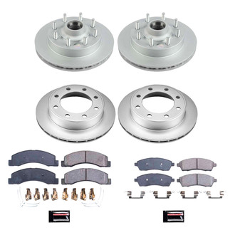 PowerStop® - Z17 Evolution Geomet® Plain Brake Kit