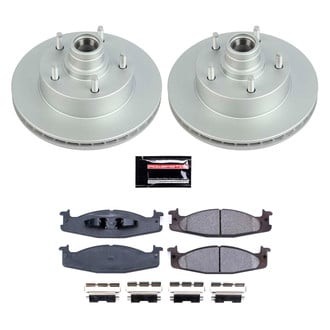 PowerStop® - Z17 Evolution Geomet® Plain Front Brake Kit