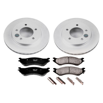 PowerStop® - Z17 Evolution Geomet® Plain Front Brake Kit