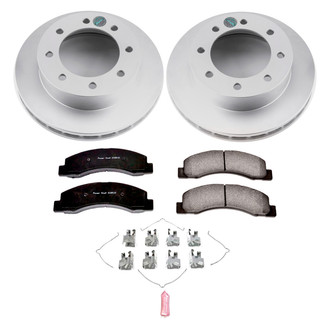 PowerStop® - Z17 Evolution Geomet® Plain Front Brake Kit