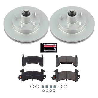 PowerStop® - Z17 Evolution Geomet® Plain Front Brake Kit
