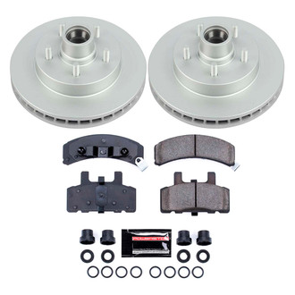 PowerStop® - Z17 Evolution Geomet® Plain Front Brake Kit