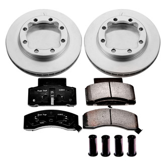 PowerStop® - Z17 Evolution Geomet® Plain Front Brake Kit