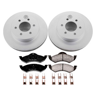PowerStop® - Z17 Evolution Geomet® Plain Front Brake Kit