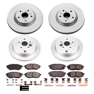 PowerStop® - Z17 Evolution Geomet® Plain Brake Kit