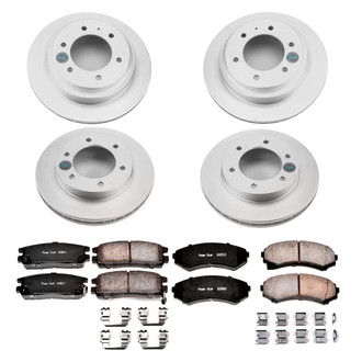 PowerStop® - Z17 Evolution Geomet® Plain Brake Kit