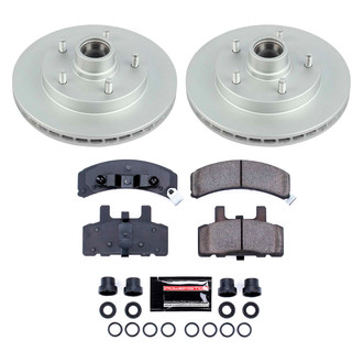 PowerStop® - Z17 Evolution Geomet® Plain Front Brake Kit