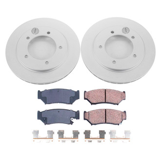 PowerStop® - Z17 Evolution Geomet® Plain Front Brake Kit