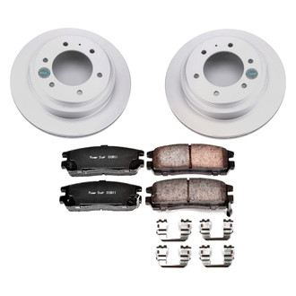 PowerStop® - Z17 Evolution Geomet® Plain Rear Brake Kit