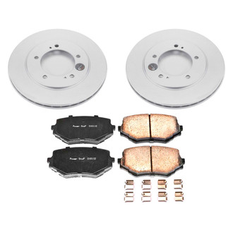 PowerStop® - Z17 Evolution Geomet® Plain Front Brake Kit