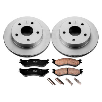 PowerStop® - Z17 Evolution Geomet® Plain Front Brake Kit