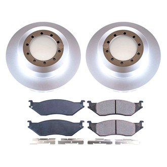 PowerStop® - Z17 Evolution Geomet® Plain Front Brake Kit