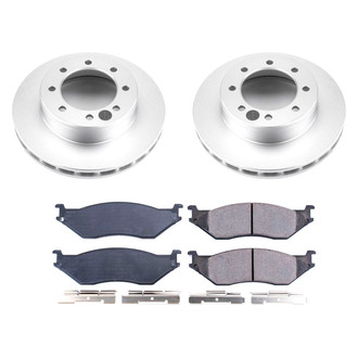 PowerStop® - Z17 Evolution Geomet® Plain Front Brake Kit