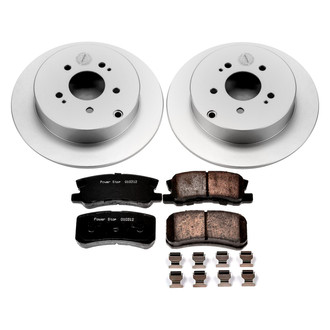 PowerStop® - Z17 Evolution Geomet® Plain Rear Brake Kit