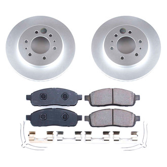 PowerStop® - Z17 Evolution Geomet® Plain Front Brake Kit