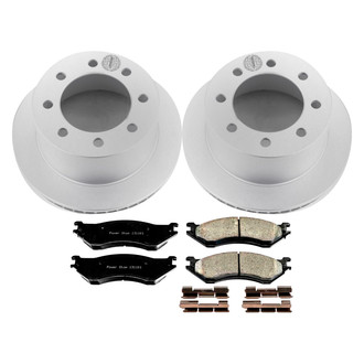 PowerStop® - Z17 Evolution Geomet® Plain Rear Brake Kit