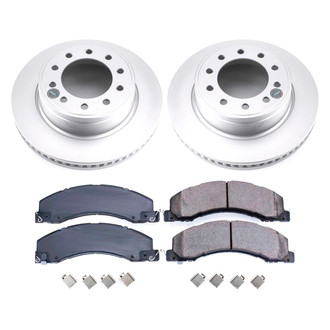 PowerStop® - Z17 Evolution Geomet® Plain Front Brake Kit