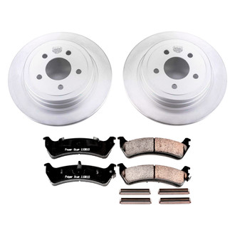 PowerStop® - Z17 Evolution Geomet® Plain Rear Brake Kit
