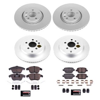 PowerStop® - Z17 Evolution Geomet® Plain Brake Kit
