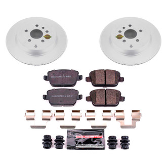 PowerStop® - Z17 Evolution Geomet® Plain Rear Brake Kit