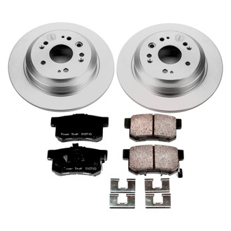 PowerStop® - Z17 Evolution Geomet® Plain Rear Brake Kit