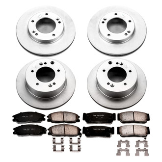 PowerStop® - Z17 Evolution Geomet® Plain Brake Kit