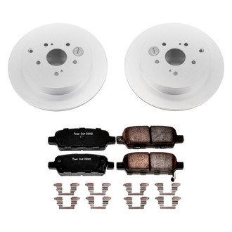 PowerStop® - Z17 Evolution Geomet® Plain Rear Brake Kit
