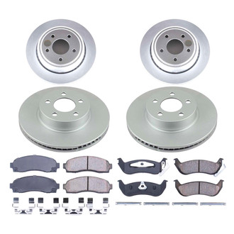 PowerStop® - Z17 Evolution Geomet® Plain Brake Kit