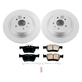 PowerStop® CRK6817 - Z17 Evolution Geomet® Plain Rear Brake Kit