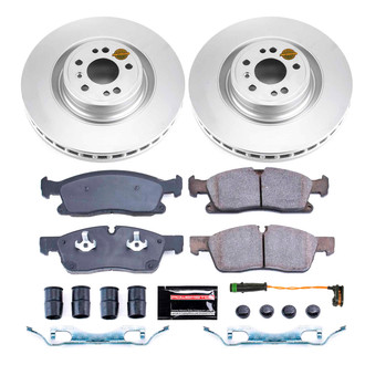 PowerStop® - Z17 Evolution Geomet® Plain Front Brake Kit