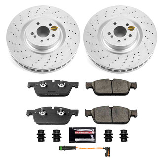 PowerStop® - Z17 Evolution Geomet® Plain Front Brake Kit