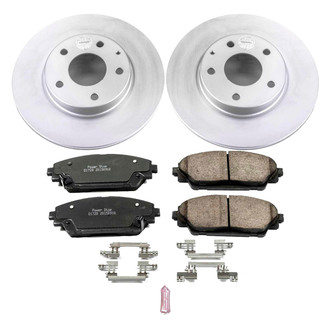 PowerStop® - Z17 Evolution Geomet® Plain Front Brake Kit