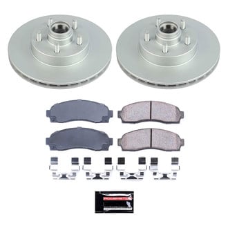 PowerStop® - Z17 Evolution Geomet® Plain Front Brake Kit