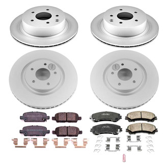 PowerStop® - Z17 Evolution Geomet® Plain Brake Kit