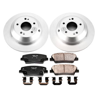 PowerStop® - Z17 Evolution Geomet® Plain Rear Brake Kit