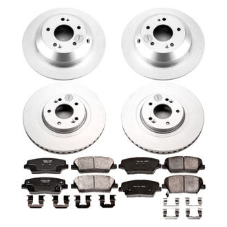 PowerStop® - Z17 Evolution Geomet® Plain Brake Kit