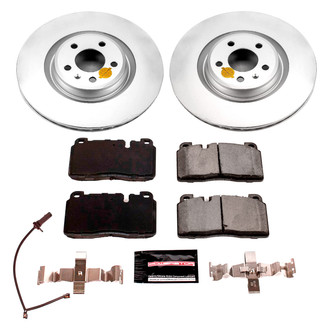 PowerStop® - Z17 Evolution Geomet® Plain Front Brake Kit
