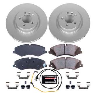 PowerStop® - Z17 Evolution Geomet® Plain Front Brake Kit