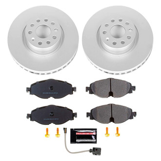 PowerStop® - Z17 Evolution Geomet® Plain Front Brake Kit