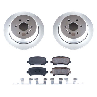 PowerStop® - Z17 Evolution Geomet® Plain Rear Brake Kit