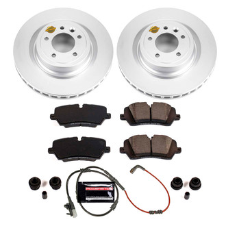 PowerStop® - Z17 Evolution Geomet® Plain Rear Brake Kit