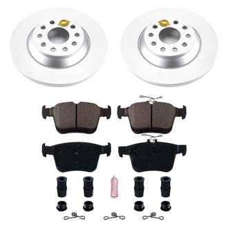 PowerStop® - Z17 Evolution Geomet® Plain Rear Brake Kit