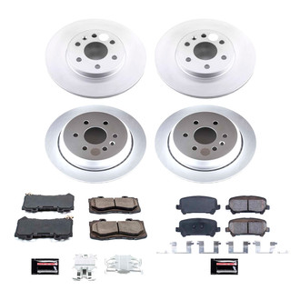 PowerStop® - Z17 Evolution Geomet® Plain Front and Rear Brake Kit